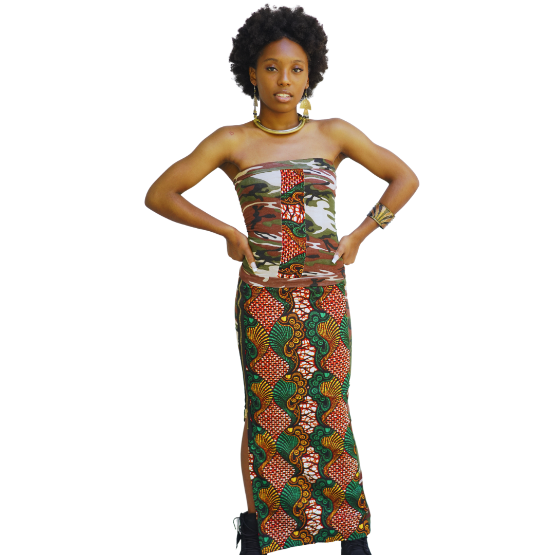 TAMARIND Top / BANANA LEAF Skirt