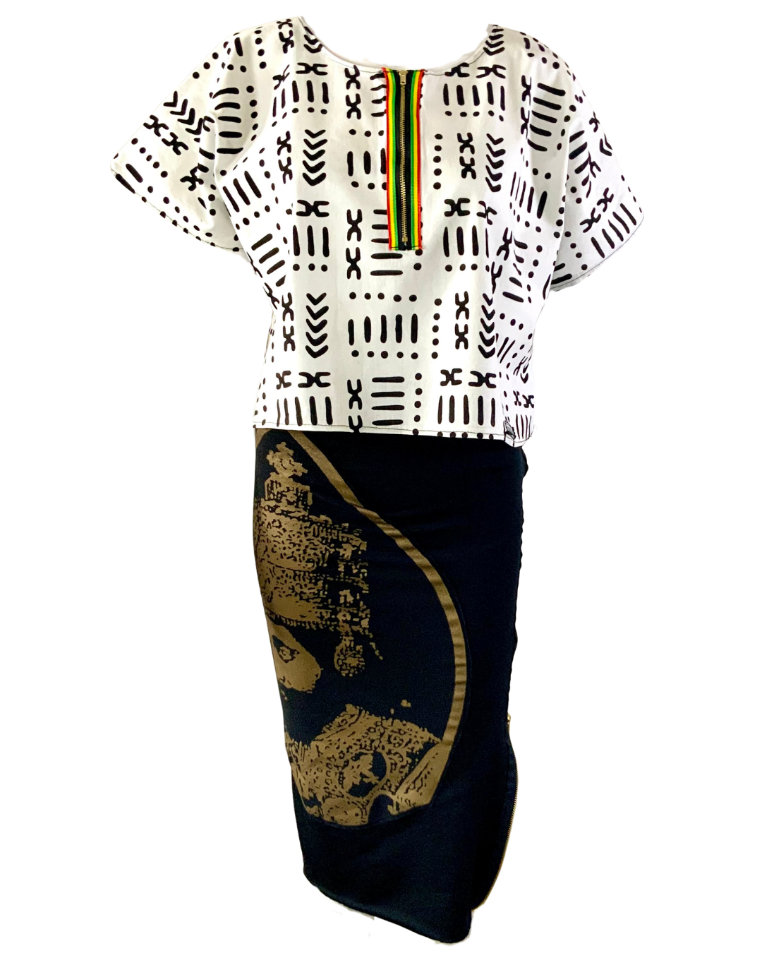 PEACE Top / EMPEROR Skirt