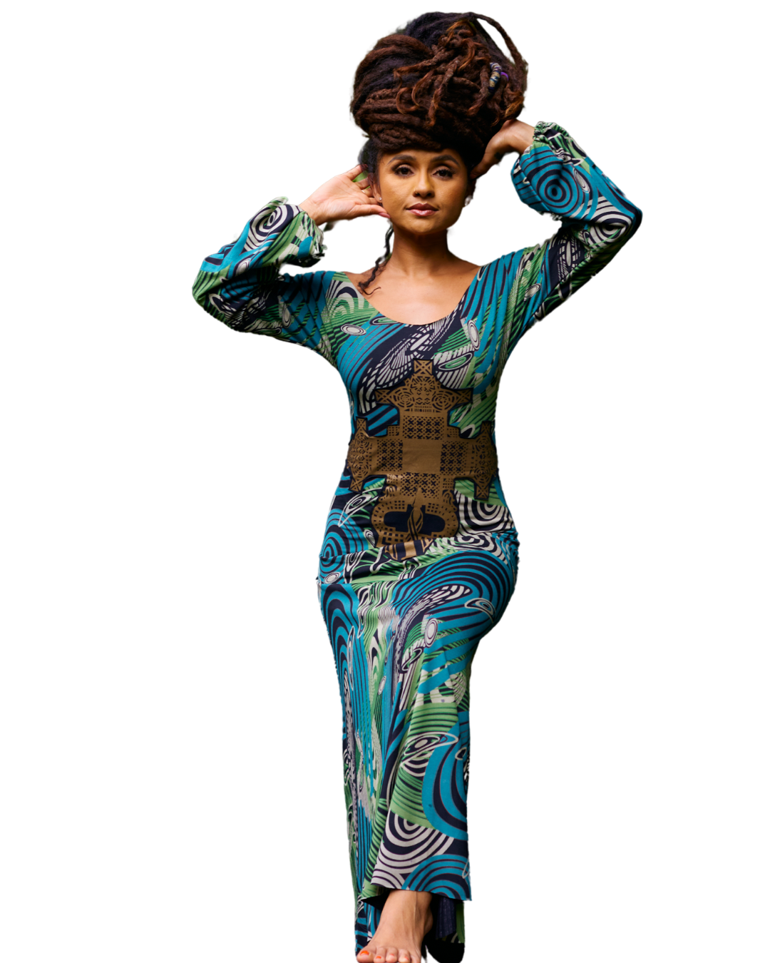 COSMIC CROSS Dress