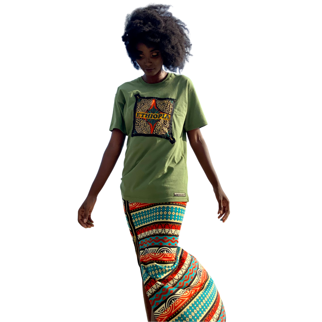 ETHIOPIA T-Shirt / FLOURISH Skirt