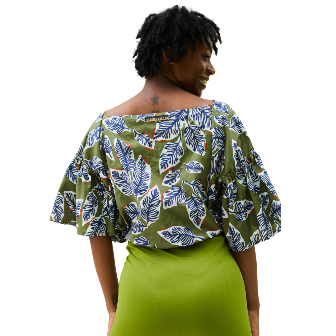 FRESH LEAF Top / AVOCADO Skirt