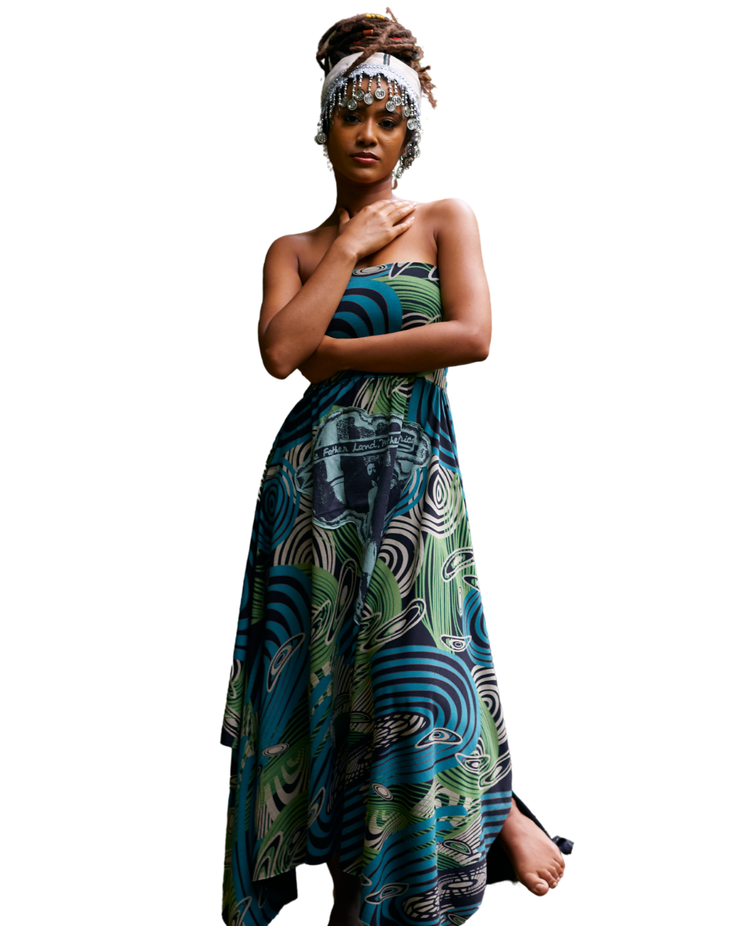 CELESTIAL REIGN DRESS / HONOR SCARF