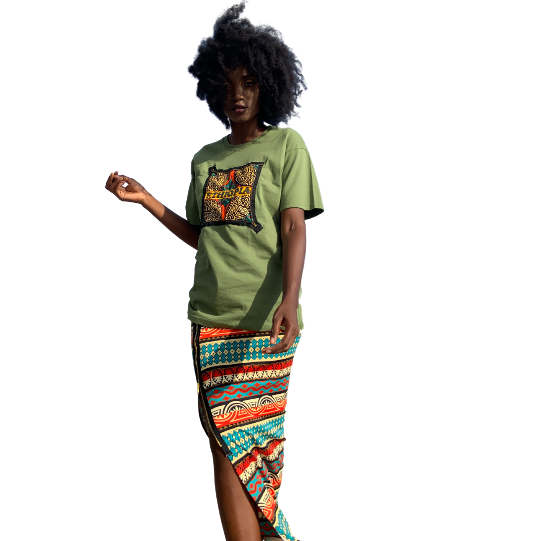 ETHIOPIA T-Shirt / FLOURISH Skirt